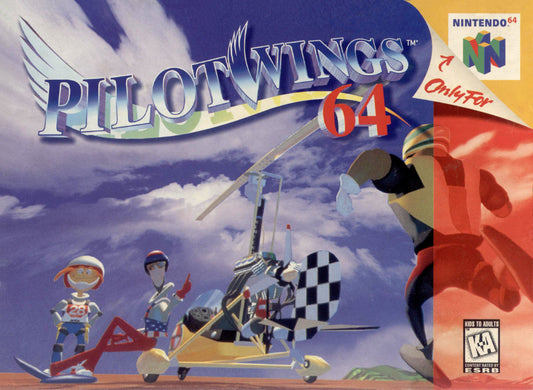 PILOTWINGS 64  - N64 (W/BOX & MANUAL)