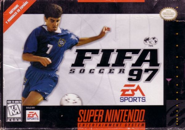 FIFA SOCCER 97  - SNES (W/BOX & MANUAL)