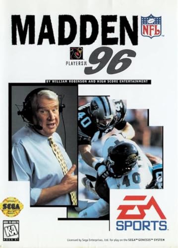 MADDEN NFL 96 - GENESIS (W/ BOX & MANUAL)