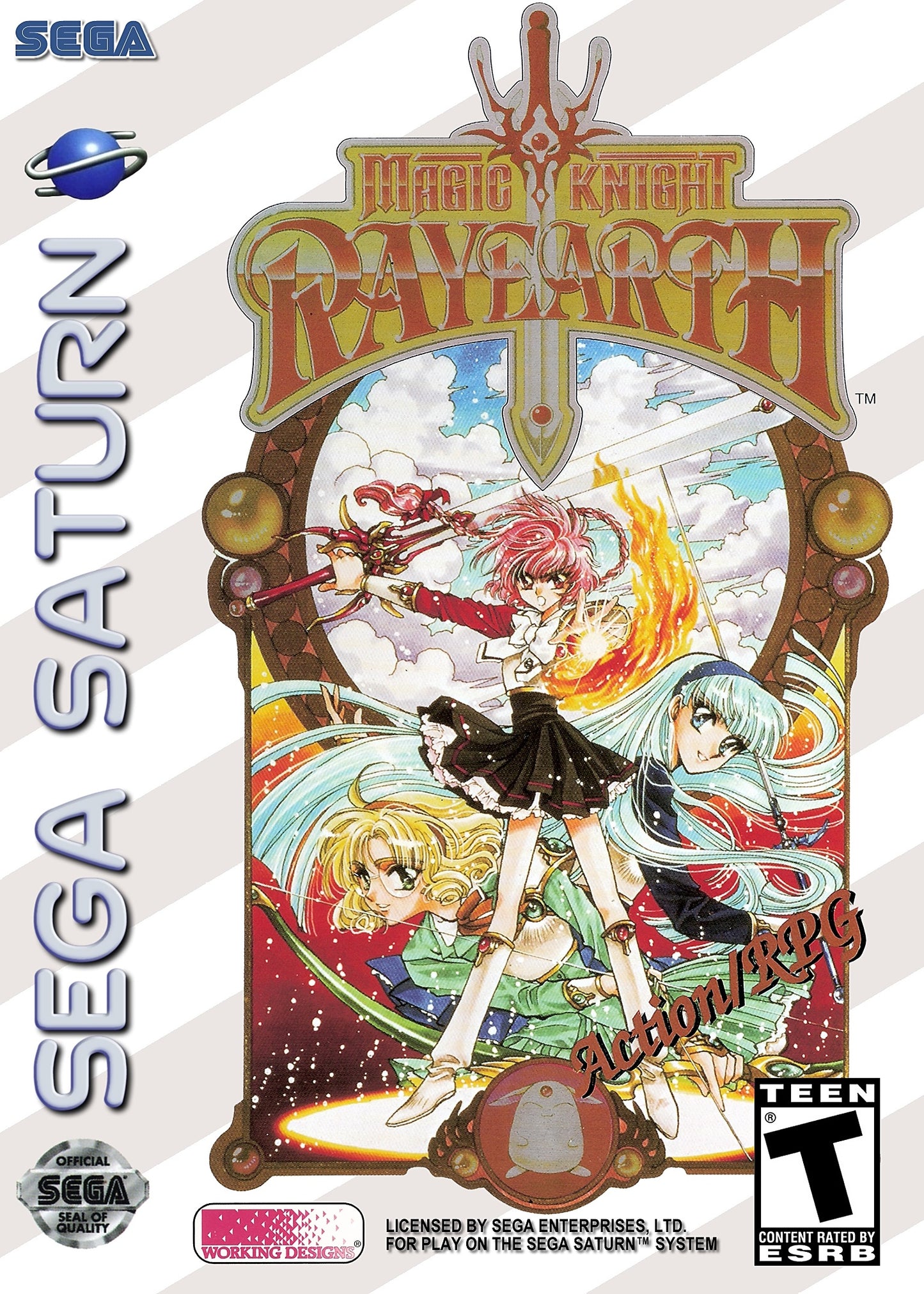 MAGIC KNIGHT RAYEARTH  - SATURN