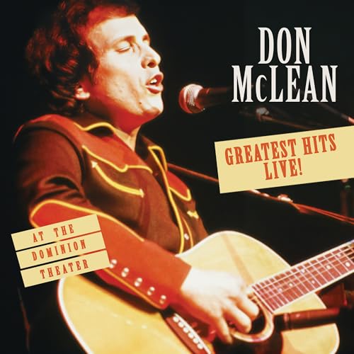 DON MCLEAN - GREATEST HITS LIVE! AT THE DOMINION THEATRE (REMASTERED BLACK NUMBERED LPS)