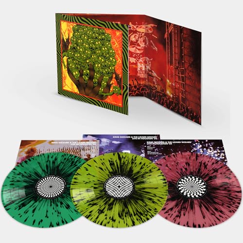 KING GIZZARD AND THE LIZARD WIZARD - KING GIZZARD - LIVE IN HOUSTON '24 (TRIPLE GATEFOLD - SPLATTER VINYL)