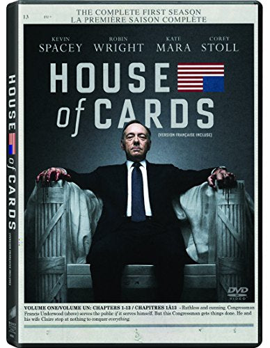 HOUSE OF CARDS: THE COMPLETE FIRST SEASON (4 DISCS) BILINGUAL