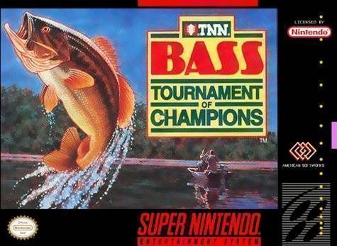 TNN BASS TOURNAMENT OF CHAMPIONS  - SNES (W/BOX & MANUAL)