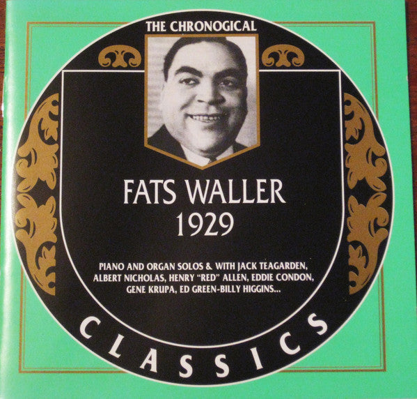 WALLER, FATS  - 1929