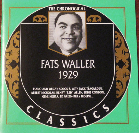 WALLER, FATS  - 1929