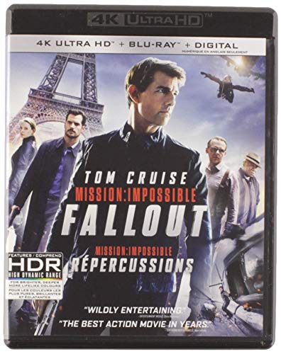 MISSION: IMPOSSIBLE - FALLOUT [4K UHD + BLU-RAY]