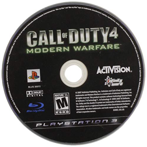 CALL OF DUTY 4: MODERN WARFARE - GAME OF THE YEAR EDITION - PLAYSTATION 3