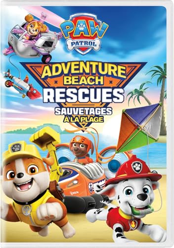 PAW PATROL: ADVENTURE BEACH RESCUES [DVD] (BILINGUAL)