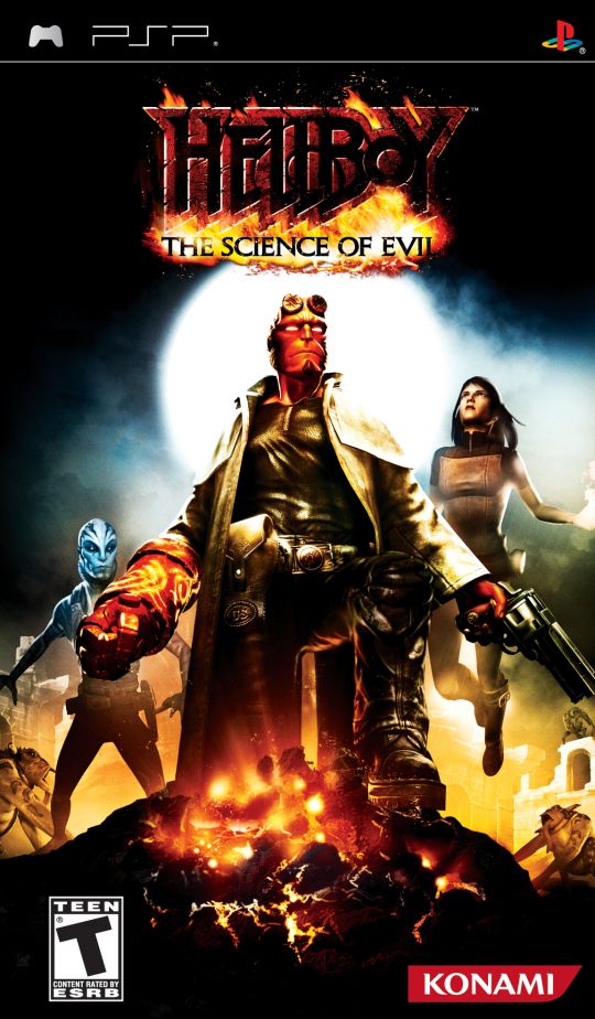 HELLBOY: SCIENCE OF EVIL  - PSP