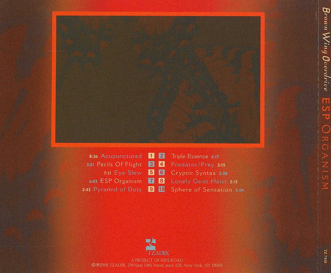 BROWN WING OVERDRIVE  - ESP ORGANISM