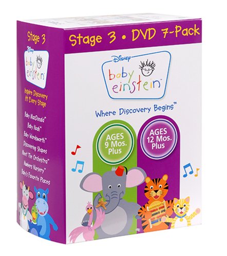 BABY EINSTEIN STAGE 3 - 7-PACK