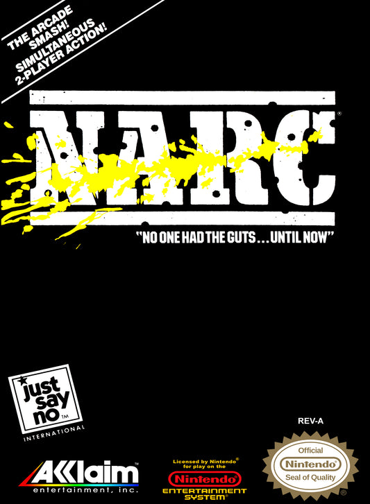 NARC  - NES (W/BOX)