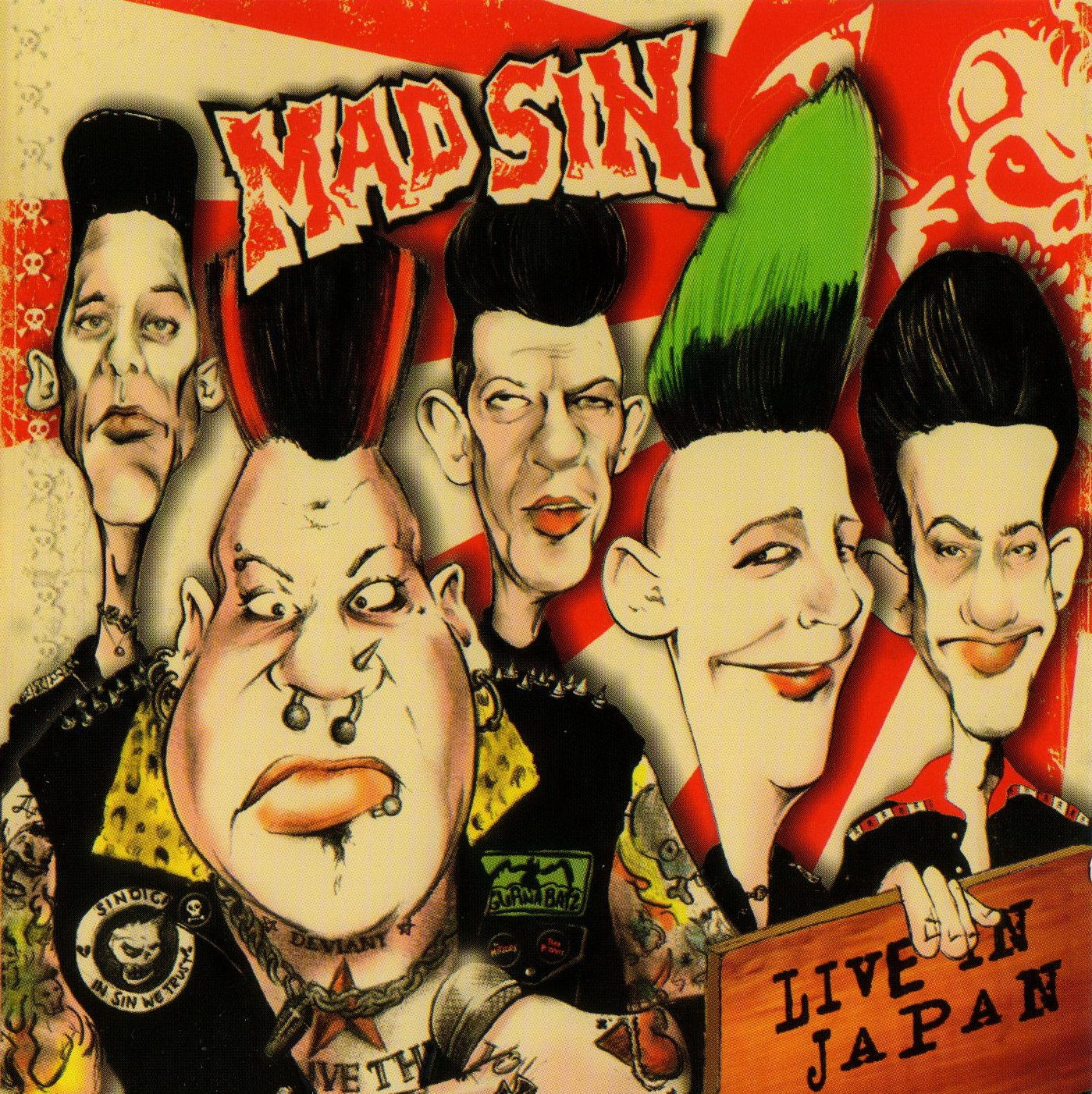 MAD SIN  - LIVE IN JAPAN