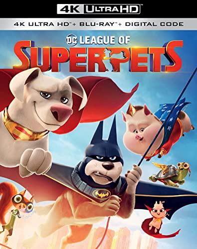 DC LEAGUE OF SUPER PETS  - BLU-4K-INC. BLU COPY