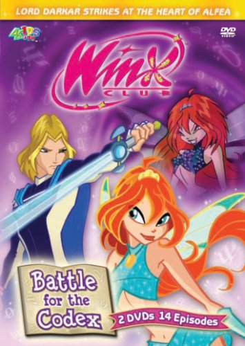WINX CLUB - DVD-BATTLE FOR THE CODEX [14 EPISODES]