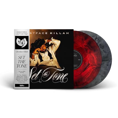 GHOSTFACE KILLAH - SET THE TONE (GUNS & ROSES) (MARBLE COLOUR VERSION WITH OBI) (VINYL)