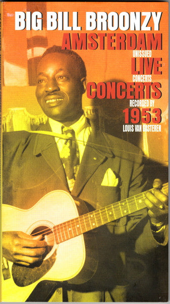 BROONZY, BIG BILL  - AMSTERDAM LIVE CONCERTS (2CDS)