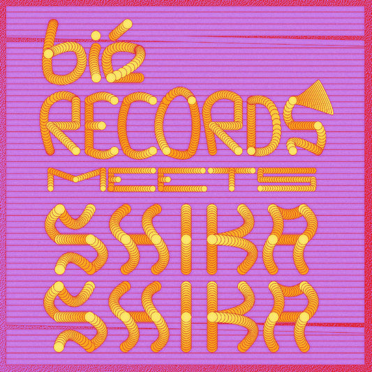 VARIOUS ARTISTS - BIÉ RECORDS MEETS SHIKA SHIKA (TRANSPARENT RED VINYL)