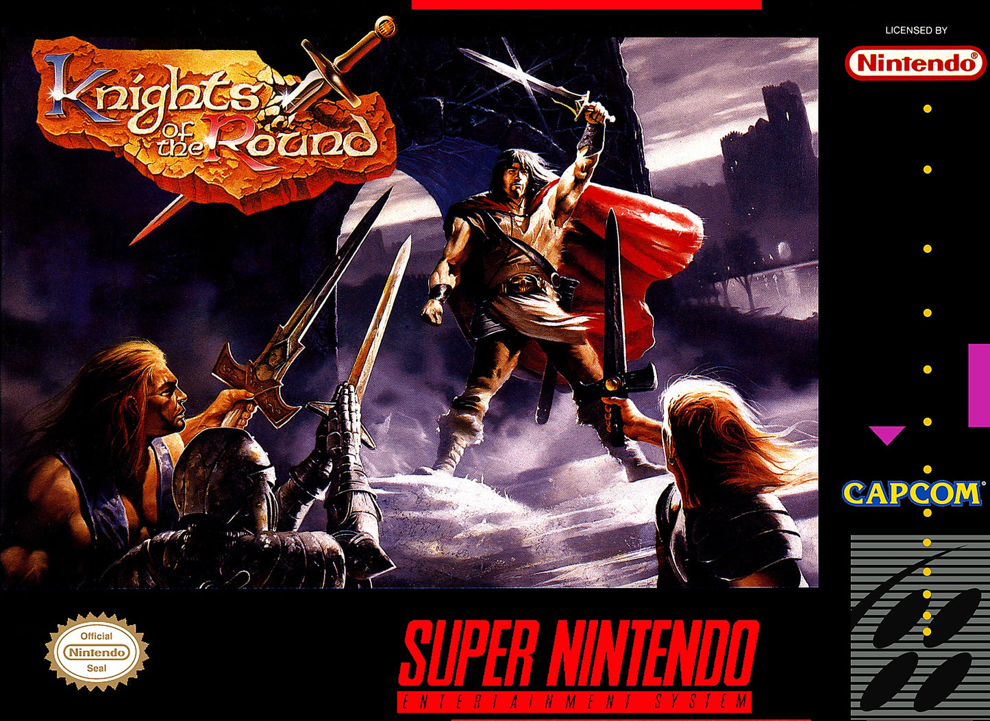KNIGHTS OF THE ROUND  - SNES