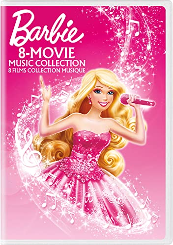 BARBIE  - DVD-8-MOVIE MUSI COLLECTION