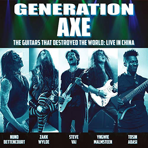 VAI / WYLDE / MALMSTEEN / BETTENCOURT / ABASI - GENERATION AXE: GUITARS THAT DESTROYED THAT WORLD