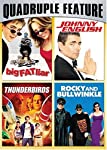 BIG FAT LIAR/JOHNNY ENGLISH/THUNDERBIRDS - DVD-QUADRUPLE FEATURE FAMILY FUN PACK