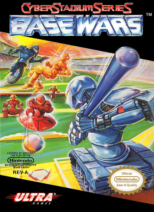 BASE WARS  - NES (W/BOX)