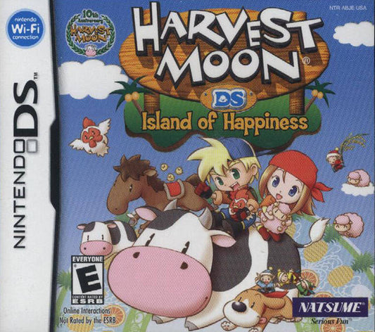 HARVEST MOON: ISLAND OF HAPPINESS (CARTR  - DS