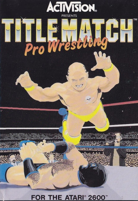 TITLE MATCH PRO WRESTLING  - ATARI2600