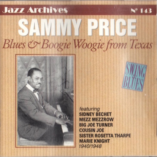 PRICE, SAMMY  - BLUES & BOOGIE WOOGIE FROM TEXAS
