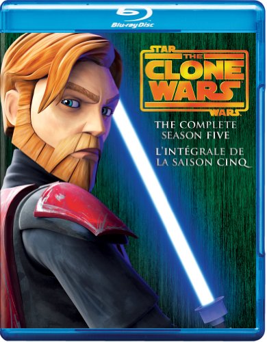 STAR WARS: THE CLONE WARS - THE COMPLETE SEASON FIVE  [BLU-RAY] (BILINGUAL)