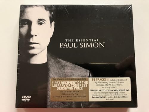 SIMON, PAUL  - ESSENTIAL (2CDS & DVD)