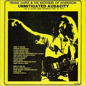 ZAPPA, FRANK - UNMITIGATED AUDACITY