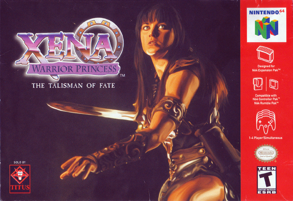 XENA: WARRIOR PRINCESS  - N64 (W/BOX & MANUAL)