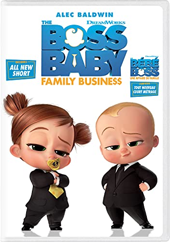 THE BOSS BABY: FAMILY BUSINESS (DVD)