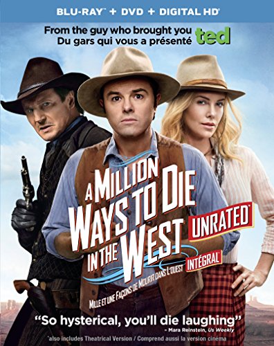 A MILLION WAYS TO DIE IN THE WEST [BLU-RAY + DVD + ULTRAVIOLET]