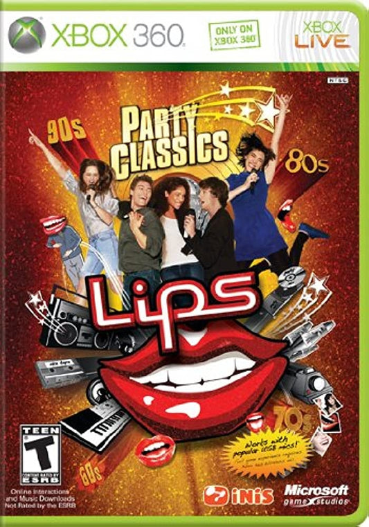 LIPS: PARTY CLASSICS  - XBX360