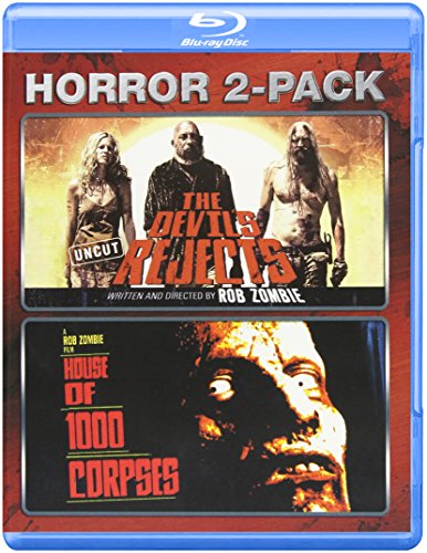 ROB ZOMBIE HORROR 2-PACK (THE DEVILS REJECTS: UNCUT / HOUSE OF 1000 CORPSES) [BLU-RAY]