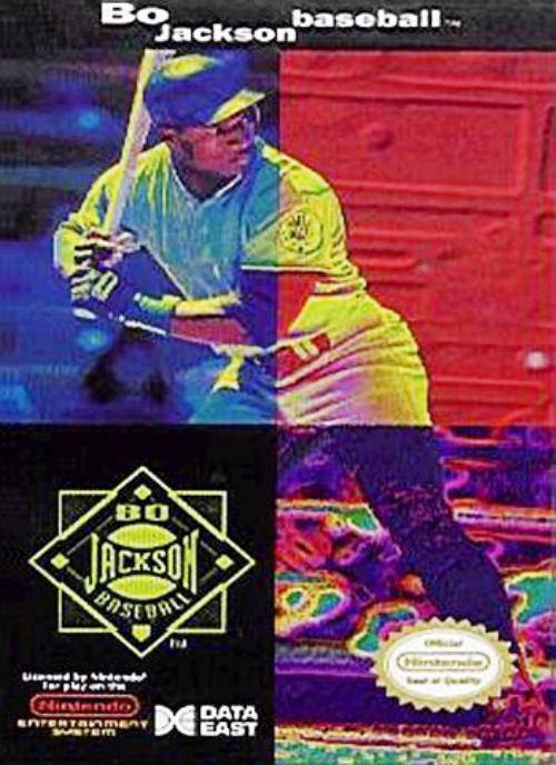 BO JACKSON BASEBALL  - NES (W/BOX & MANUAL)