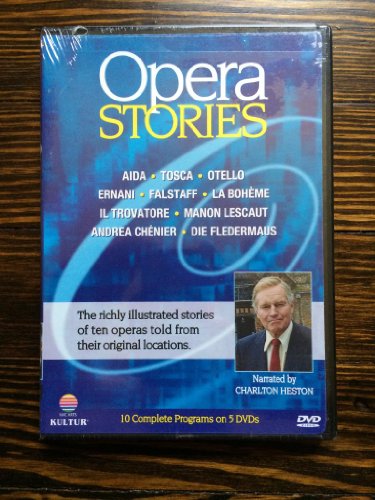 OPERA STORIES - DVD-10 PROGRAMS ON 5 CDS