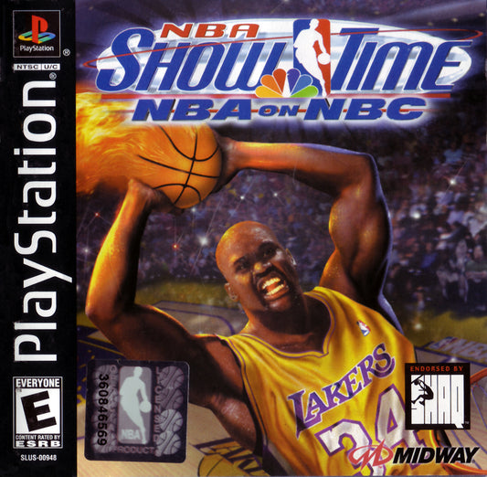 NBA SHOWTIME: NBA ON NBC  - PS1