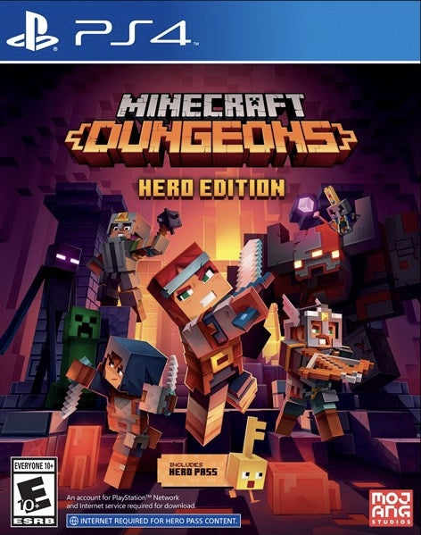 MINECRAFT DUNGEONS: HERO EDITION  - PS4