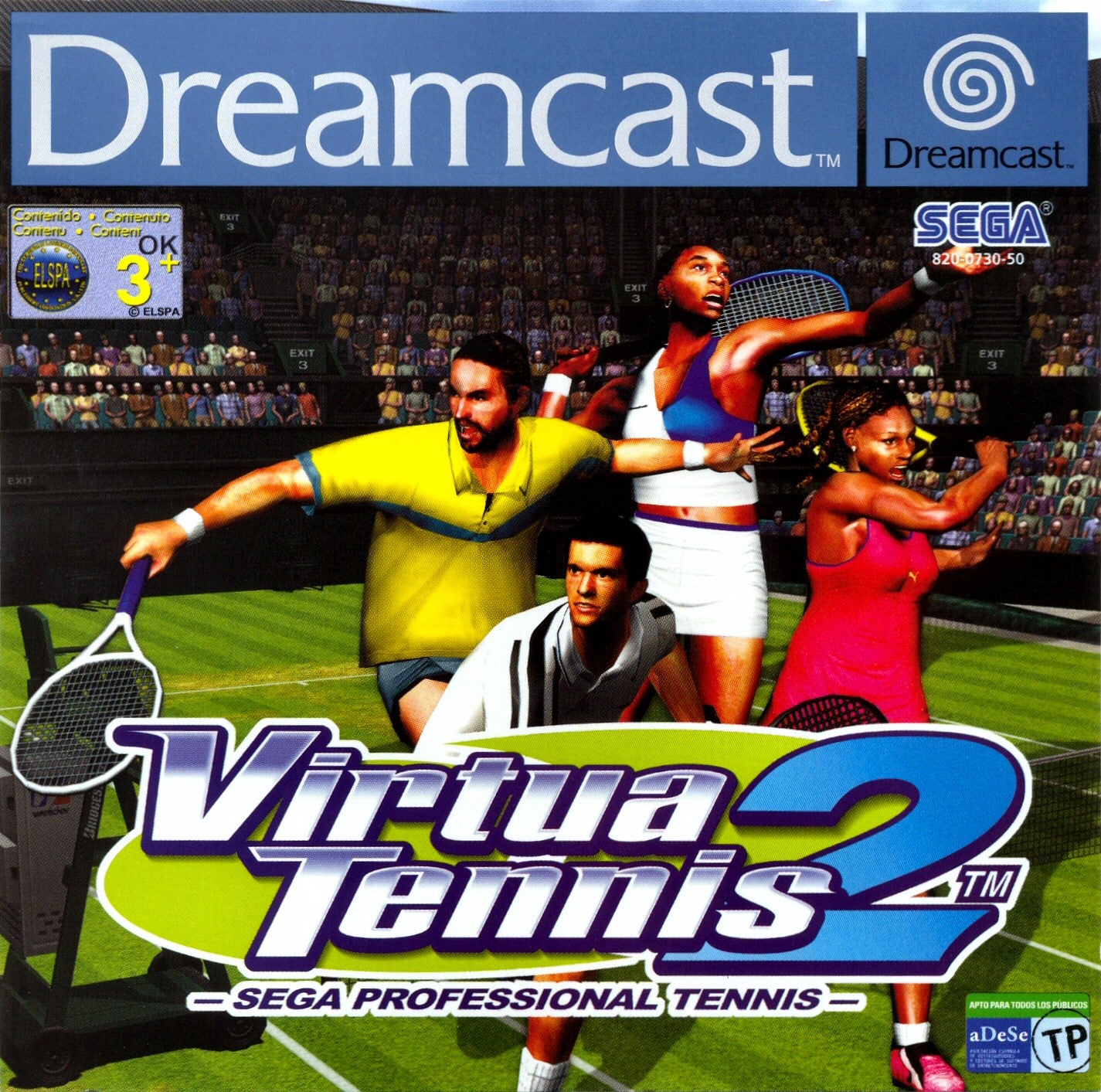 VIRTUA TENNIS 2  - DC