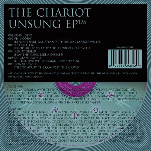 CHARIOT  - UNSUNG EP