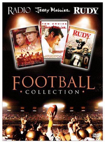 FOOTBALL BOX SET  (RUDY, RADIO & JERRY MAGUIRE) (BILINGUAL)