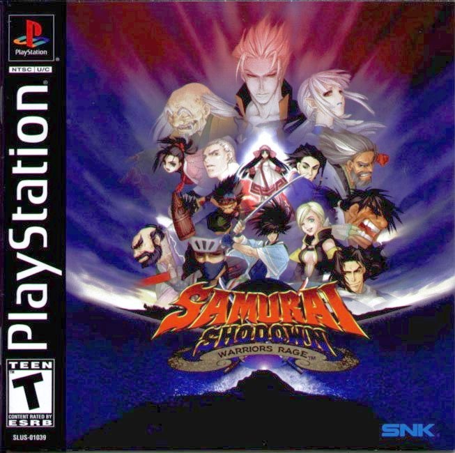 SAMURAI SHODOWN: WARRIOR'S RAGE  - PS1