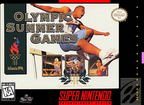 OLYMPIC SUMMER GAMES: ATLANTA 96  - SNES (CARTRIDGE ONLY)