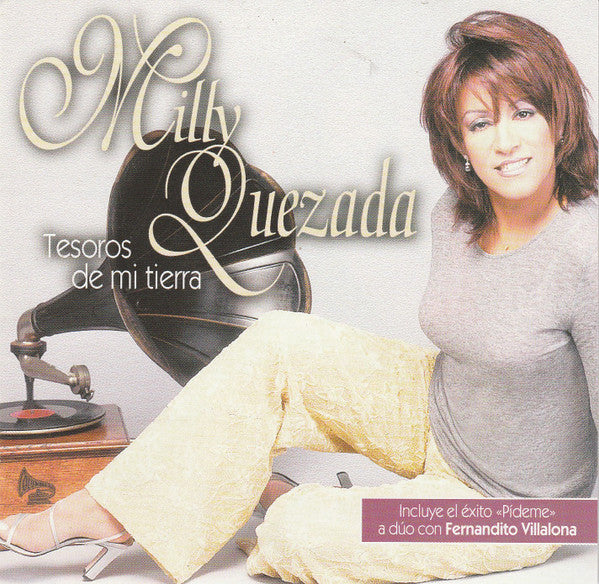 QUEZADA, MILLY  - TESOROS DE MI TIERRA (MERENGUE)