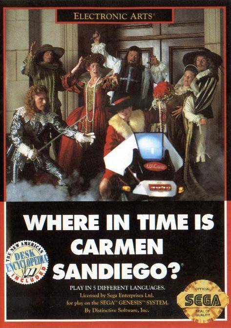WHERE IN TIME IS CARMEN SANDIEGO  - GENESIS